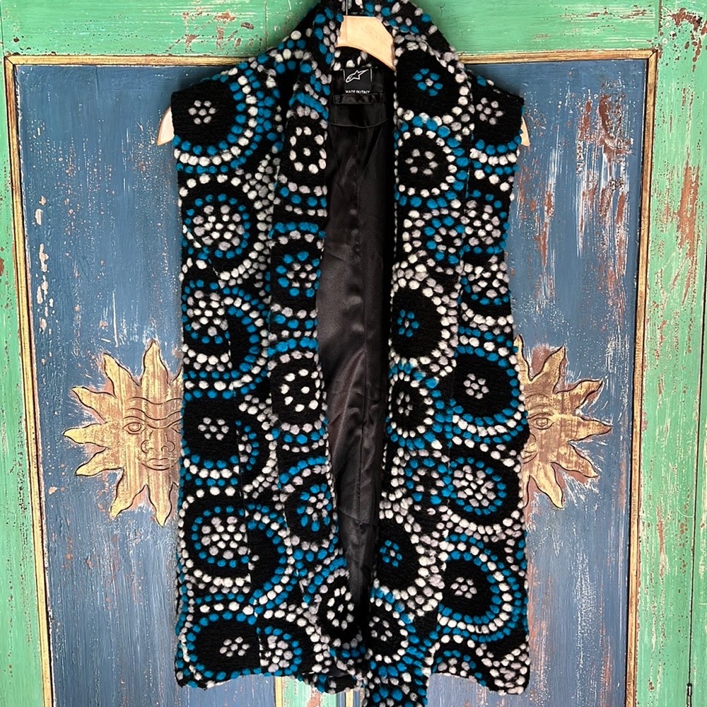 Alpinesta Vest Made In Italy, lined, w/ 2 pockets Size S (generous sizing)